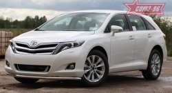 14 219 р. Защита переднего бампера одинарная Souz-96 (d60) Toyota Venza GV10 дорестайлинг (2008-2012)  с доставкой в г. Москва. Увеличить фотографию 2