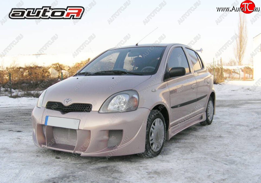 24 999 р. Передний бампер EVO Toyota Yaris XP10 хэтчбэк 5 дв. (1999-2005)  с доставкой в г. Москва