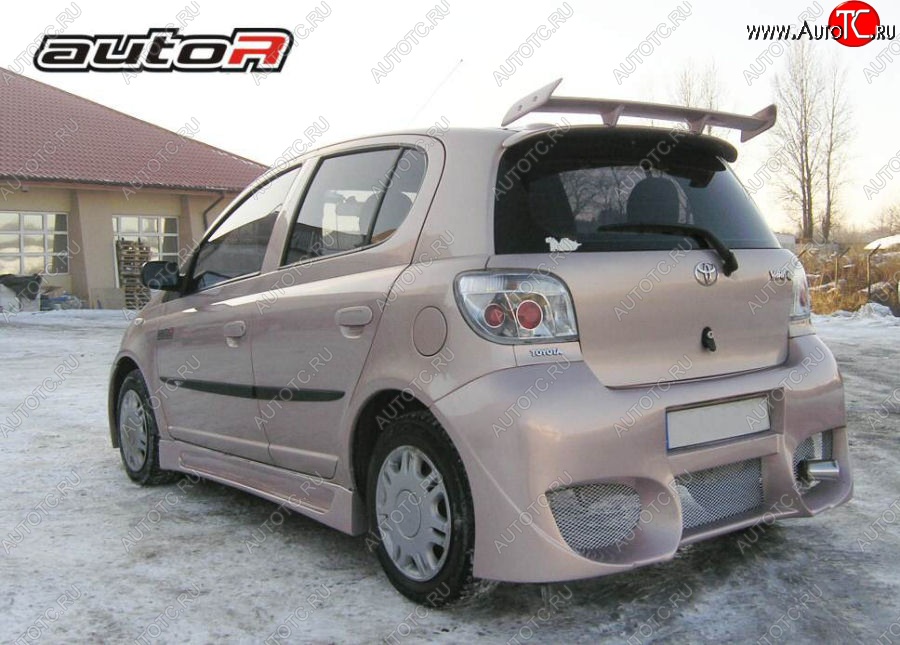 24 999 р. Задний бампер EVO Toyota Yaris XP10 хэтчбэк 5 дв. (1999-2005)  с доставкой в г. Москва