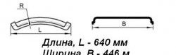 1 139 р. Крыло-щиток прямое Master-Plast Hyundai Porter AU,KR (1996-2011)  с доставкой в г. Москва. Увеличить фотографию 2