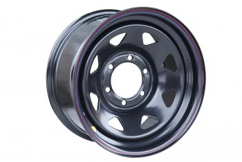 Штампованый диск OFF-ROAD Wheels (стальной усиленный, треугольник мелкий- черный). 8.0 x 16 Ford Ranger дорестайлинг (2006-2009) 6x139.7xDIA110.0xET10.0