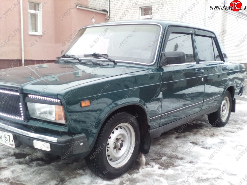 649 р. Комплект порогов Aileron Лада 2101 (1970-1988) (Неокрашенные)  с доставкой в г. Москва