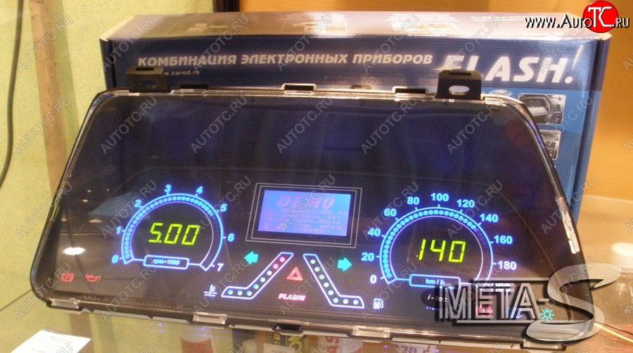 8 499 р. Приборная панель Flash Lite Лада 2111 универсал (1998-2009)  с доставкой в г. Москва