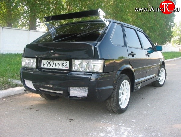 1 499 р. Спойлер V-MAX Лада 2113 (2004-2013) (Неокрашенный)  с доставкой в г. Москва