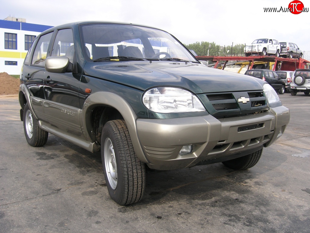 1 069 р. Комплект пластиковых порогов KURAJ V2  Chevrolet Niva  2123 (2002-2008), Лада 2123 (Нива Шевроле) (2002-2008) (Неокрашенные)  с доставкой в г. Москва