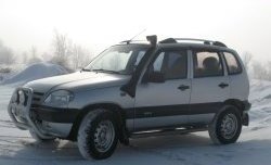 5 999 р. Пластиковый шноркель DM-Kit Chevrolet Niva 2123 рестайлинг (2009-2020) (Неокрашенный)  с доставкой в г. Москва. Увеличить фотографию 6