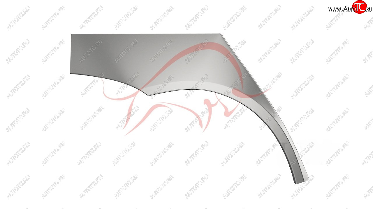2 189 р. Правая задняя ремонтная арка (внешняя) Wisentbull Лада Приора 2170 седан дорестайлинг (2007-2014)  с доставкой в г. Москва