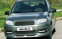 5 199 р. Передний бампер Nika-Sport Лада Гранта 2190 седан дорестайлинг (2011-2017) (Неокрашенный)  с доставкой в г. Москва. Увеличить фотографию 2