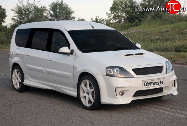 5 199 р. Пороги накладки DMstyle  Лада Ларгус (2012-2024) дорестайлинг R90, рестайлинг R90 (Неокрашенные)  с доставкой в г. Москва