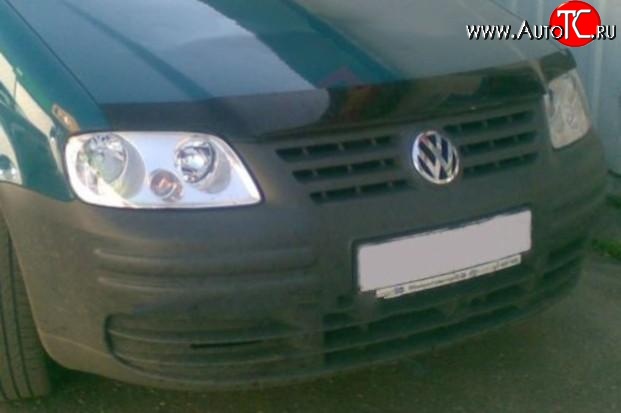 3 299 р. Дефлектор капота NovLine Volkswagen Caddy 2K дорестайлинг (2003-2010)  с доставкой в г. Москва