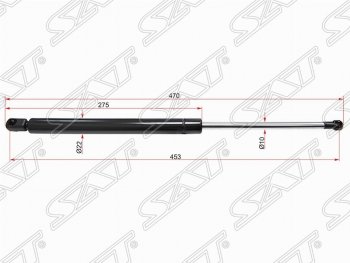 Газовый упор крышки багажника SAT Volkswagen Golf 5 хэтчбэк (2003-2009)