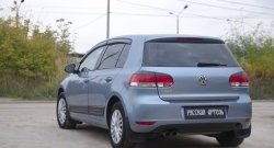 1 199 р. Защитная накладка на задний бампер RA Volkswagen Golf 6 хэтчбэк 5 дв. (2008-2014)  с доставкой в г. Москва. Увеличить фотографию 2