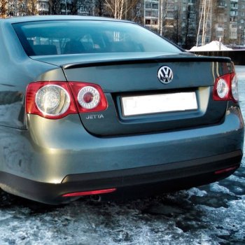 3 399 р. Лип спойлер АВТОКРАТ Volkswagen Jetta A5 седан (2005-2011) (Неокрашенный)  с доставкой в г. Москва. Увеличить фотографию 2