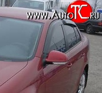 2 499 р. Дефлекторы окон (ветровики) Novline 4 шт Volkswagen Jetta A5 седан (2005-2011)  с доставкой в г. Москва