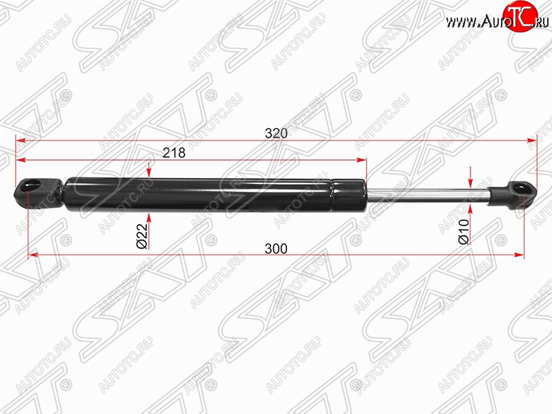 559 р. Газовый упор крышки багажника SAT  Volkswagen Jetta  A5 (2005-2011) седан  с доставкой в г. Москва