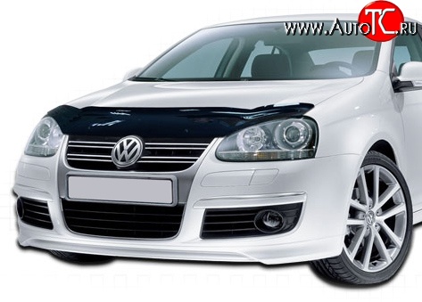 4 599 р. Дефлектор капота NovLine (седан) Volkswagen Jetta A6 седан дорестайлинг (2011-2015)  с доставкой в г. Москва