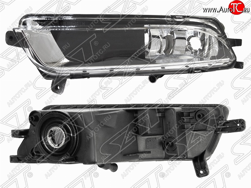 2 479 р. Левая противотуманная фара SAT Volkswagen Passat CC рестайлинг (2012-2016)  с доставкой в г. Москва