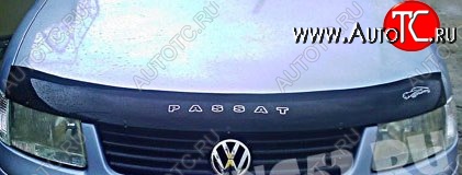 999 р. Дефлектор капота Russtal Volkswagen Passat B5 седан дорестайлинг (1996-2000)  с доставкой в г. Москва