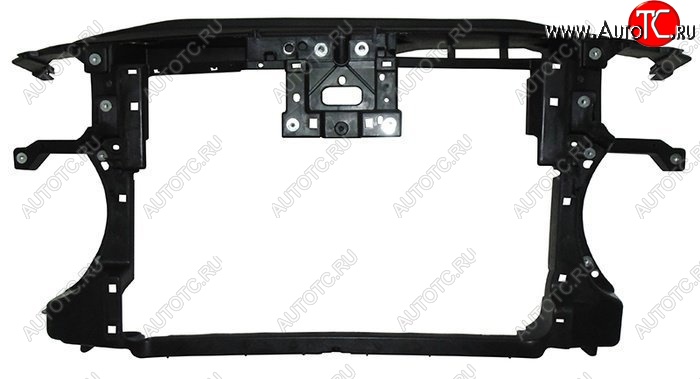 6 999 р. Рамка радиатора (телевизор) (дизель) SAT Volkswagen Passat B7 седан (2010-2015) (Неокрашенная)  с доставкой в г. Москва