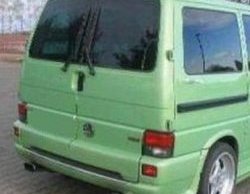 5 399 р. Лип спойлер Распашонка Volkswagen Transporter T4 рестайлинг (1996-2003) (Неокрашенный)  с доставкой в г. Москва. Увеличить фотографию 2