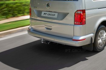 12 699 р. Фаркоп Petroil Tuning (съемный квадрат) Volkswagen Transporter T5 рестайлинг (2009-2015) (Без заглушки )  с доставкой в г. Москва. Увеличить фотографию 4