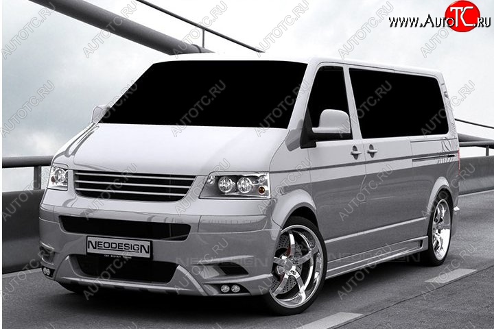 39 949 р. Передний бампер Neodesign Volkswagen Transporter T5 дорестайлинг (2003-2009)  с доставкой в г. Москва