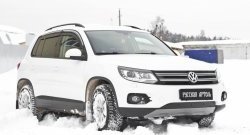 1 199 р. Зимняя заглушка решетки переднего бампера (Track & Field) РА Volkswagen Tiguan NF рестайлинг (2011-2017)  с доставкой в г. Москва. Увеличить фотографию 4