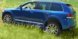 9 649 р. Накладки на колёсные арки CT v2 Volkswagen Touareg GP рестайлинг (2006-2010) (Неокрашенные)  с доставкой в г. Москва. Увеличить фотографию 3