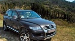 1 099 р. Реснички на фары CT v2 Volkswagen Touareg GP рестайлинг (2006-2010) (Неокрашенные)  с доставкой в г. Москва. Увеличить фотографию 2