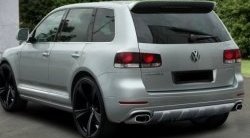 1 299 р. Реснички на фонари CT Volkswagen Touareg GP рестайлинг (2006-2010) (Неокрашенные)  с доставкой в г. Москва. Увеличить фотографию 2