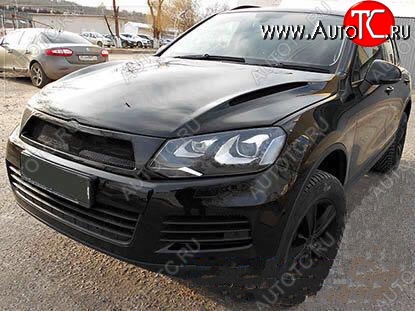 26 249 р. Пластиковый капот HAMANN STYLE Volkswagen Touareg NF дорестайлинг (2010-2014) (Неокрашенный)  с доставкой в г. Москва