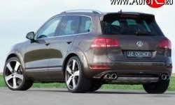 11 399 р. Спойлер Je DESIGN 7P Volkswagen Touareg NF дорестайлинг (2010-2014) (Неокрашенный)  с доставкой в г. Москва. Увеличить фотографию 2