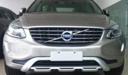 41 799 р. Накладка на передний бампер CT v2 Volvo XC60 (2017-2022) (Неокрашенная)  с доставкой в г. Москва. Увеличить фотографию 3