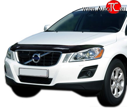 3 899 р. Дефлектор капота NovLine Volvo XC60  дорестайлинг (2008-2013)  с доставкой в г. Москва