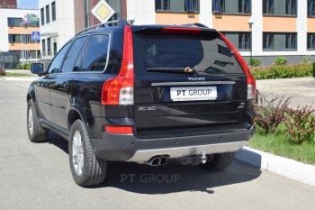 15 949 р. Фаркоп Petroil Tuning (съемный квадрат) Volvo XC90 C 1-ый рестайлинг (2006-2009)  с доставкой в г. Москва. Увеличить фотографию 2